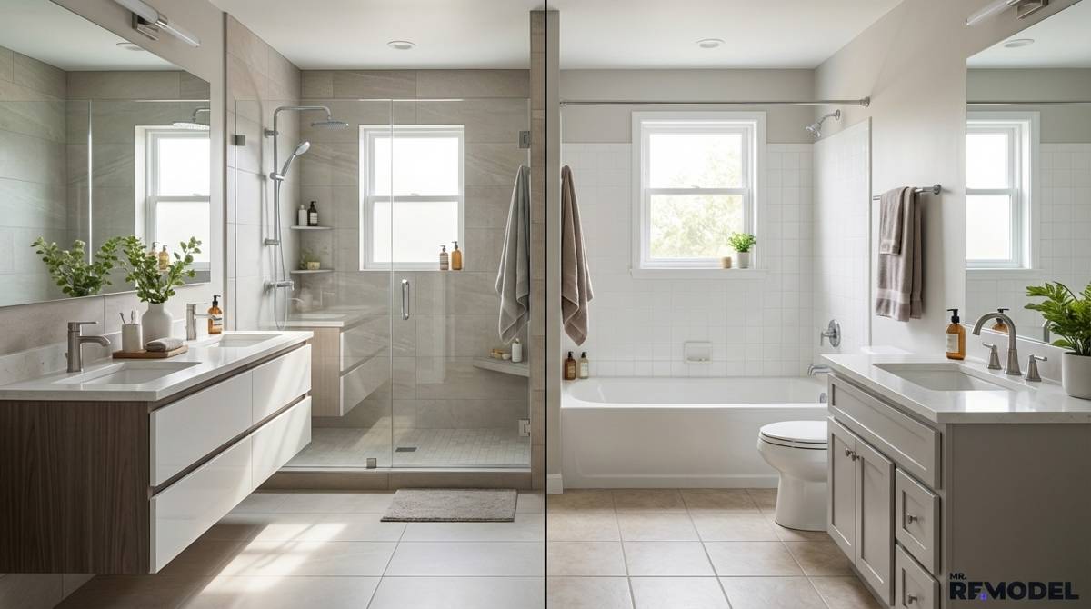 Full Bathroom Remodel vs Partial Remodel: The 2026 Smart Money Guide